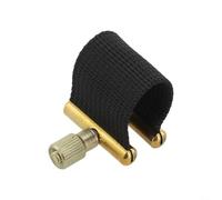 Clip en métal pour bec de saxophone alto, ténor, soprano avec vis réglables pour un ajustement sûr (saxophone soprano)