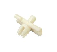 Clip en plastique de fixation de moulure chromée sur jupe arrière pour BMW Série 02 E10 phase 2 (09/1973-07/1977)