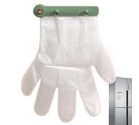 Clip et support pour gants 100 pièces organisateur distributeur | Support mural sans perçage pour maison, restaurant, cuisine, camion
