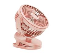 Clip Fan Bed, ventilateur à clip personnel, ventilateur portable rechargeable, refroidisseur silencieux et pivotant, ventilateur portable rechargeable, vitesse règle