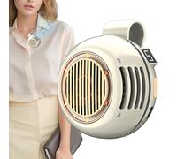 Clip Fan Bladeless - Rechargeable 360 Rotatable Cooling, Mini Portable Fan Battery Cooling, Neck Waist Desk Table Bedroom Home Office Travel Camping Outdoor Summer, Blower | for Personal Airflow Grip