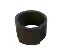 Clip Fixation Bouche Saxophone Silicone Gris | Gris neutre, grip stable, protection ananche, pour facile à poser, compatible clarinette(Black)