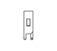 Clip fixation joint de porte cuisiniere Electrolux 354321301