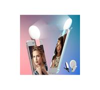 Clip Flash Selfie pour ASUS ZenPad 3S 10 Smartphone Rechargeable LED Eclairage Reglable 3 luminosites differentes