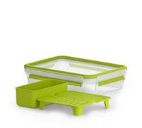 CLIP & Go Boite alimentaire rectangle Brunch Box 2 compartiments Emsa 1.2 L
