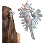 Clip Griffe De Conque - Clip Cheveux en Forme De Coquille | Clips De Cheveux Non Glissé | Clips Cheveuux Abs Pour Les Vacances La Plage Et La Vie Quotidienne | Accessoire De Chevex Pour Le Maria