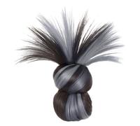 Clip -in - Faux Cheveux | Extension Pour Les Cheveux Avec Une Queue De Cheval Courte Avec Arrêt De Griffe | Perruque Synthétique Avec Des Plumes Pour Un Style Rapide, À Porter Les