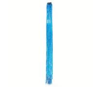 Clip In Hair Tinsel, Fairy Kit 22 Inches Glitter Colorful On Extensions For Accessories(12 pcs,Q12-TIANLAN_22INCHES)