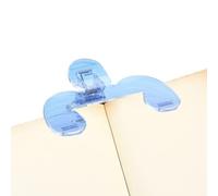 Clip Journal - Clip de lecture transparent - Fournitures de bureau légères et multifonctionnelles - Accessoires de lecture pour journal, texte, bloc-notes, documents