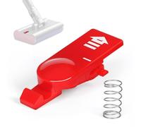 Clip Latch Tab Bouton avec ressort compatible avec les pièces de rechange Dyson V12s/V15s Submarine/Omni-glide, accessoire de loquet de déverrouillage rouge