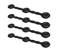 Clip magnétique en silicone pour friteuse à air chaud, 4 papiers de cuisson en silicone avec fonction de sécurité - Aimants de fixation - Pour dîner de famille, restaurant, camping, dortoir, salle de