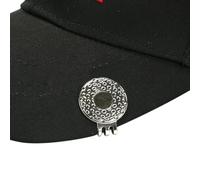 Clip magnétique, marqueur de balle de golf, support rond argenté, outil d'entraînement de qualité supérieure, accessoire d'entraînement durable, cadeau pour joueurs, entraîneurs, amateurs, tournois en