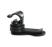 Clip magnétique pour sac à dos, tube d'hydratation pour poche à eau, organisateur de tube pour randonnée, camping, sports de plein air, sangle d'épaule sécurisée, clip de montage noir, 12 mm