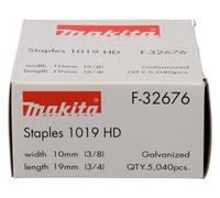 Agrafes pour agrafeuses à batterie L19 x l10mm - MAKITA F-32676