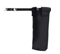 Clip Métal Noir en Tissu Oxford, Paquet de Bâtons de Batterie | Système à Vis Réglable, Couture Multicouche Résistante, Housse Amovible, pour Scène Live et Musiciens