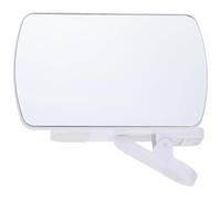 Clip Miroir pour Smartphone, Accessoire Photo Arrière Blanc en PVC Verre | Clip-on Léger et Portable, pour Vlogging et Photo Culinaire, Usage Voyage, Créateurs Selfie