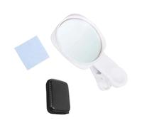 Clip miroir universel pour appareil photo de téléphone avec chiffon de nettoyage et étui de protection pour outil à selfie, accessoires incassables