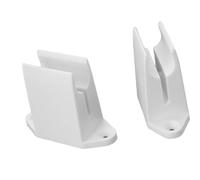 Clip monté sur support de manivelle avec vis for manivelles de volet roulant, supports de montage mural de verrouillage