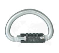 Clip mousqueton de gymnastique, clips de verrouillage robustes, mousqueton robuste | Grands clips de sécurité avec verrou tournant en forme de D | Équipement extérieur Autolock pour le camping, la sal
