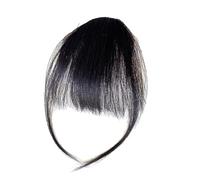 Clip on Bangs for Women - Extensions à franges de cheveux humains avec aspect naturel | Courrier de cheveux quotidien pour amincir les cheveux, frange de perruque pour sœur mariée session de fo