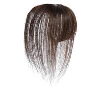 Clip On Bangs Hairpiece, Invisible Faux Fringe, Natural Adjustable Wig Topper, Breathable Hairpin Design, for Styling Cosplay Everyday Hairloss Balding Use Women, 9.84x5.90 Inches