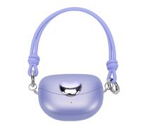 Clip on Earbuds avec Design Confortable (Purple) | Bluetooth 6.0, traduction AI, léger, compatible avec les lunettes, à porter toute la journée