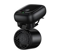 Clip On Fan - ABS 2.4 Inches, Foldable Handheld Cooling Gadget, 3-Speed Mini Fan | Portable Clip Fans, Adjustable Silent Airflow For Desk Shirt Hat Belt Waist Travel Outdoor Home Use