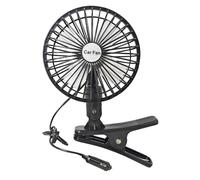 Clip On Fan - Grow Tent Fan | Lit | Petit évent d'air | Auteurs Rotables à 360 Degrés Réglage De La Vitesse De Refroidissement Silencieux Pour Camions De Véhicules RV | Relier Del Vent