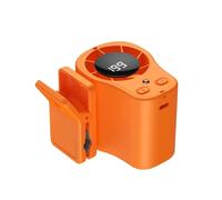 Clip On Fan, Portable LED Display Cooling Gadget With Battery, Lightweight Car Vent Fan For Trucks, Vehicles, SUVs, Indoor And Outdoor Use, Personal Cooling Device, For Office Camping