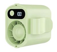 Clip On Fan, Rechargeable Mini Fan, Portable Cooling Blower, 5 Speed Air Circulator, for Camping Outdoor Travel Beach Work Hot Weather Office Home Desk Gym Car Hiking Fishing Cycling Running Sports