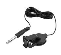 Clip on Microphone Piezo Pickup Sortie 6.35mm Diamètre Audio Piezo Pickup pour Guitare Acoustique Violon