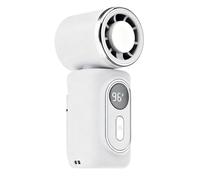 Clip On Mini Fan - 3000mah 180 Degree Adjustable Usb Rechargeable Low Noise