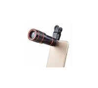 Clip-on objectif de caméra de zoom optique HD 12x télescope pour téléphone portable universel G