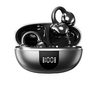 Clip on Open Ear Earbuds, Wireless Earbuds with Hi-FI Stereo Sound | Long Lasting Battery Life, 11x9x3.5cm, For Commute Cycling Hiking Travel Yoga Meditation Fitness Exercise Training
