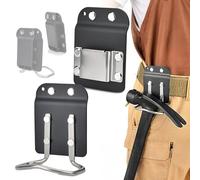 Clip-on Outils Clip de Ceinture & Porte-Marteau pour Ceinture, 2 Jeux de Clips d'outils en Acier Inoxydable 304 pour étui de Marteau Clips d'outils, pour perceuse sans Fil