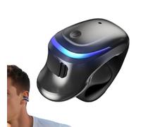 Clip On Single Ear - Wireless Earbuds, Open Earbud, Lightweight Headphones, Running Audio Device Design Sound Gear | Perfect for Home Commuting Sports Cycling Driving Travel Office Business Trip Use