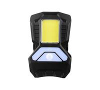 Clip On Solar Lights Outdoor | ABS + Polycrystalline Silicon, 123g, 11.8x7.8x6cm | Motion Sensor Wall Light With COB/LED | Waterproof For Fence Garden Camping, Long Battery Life