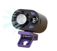 Clip On Waist Fan, Personal Cooling Device Gadget, 18000 RPM High Speed Fan with Digital Display, Rechargeable Under Shirt Fans for Hiking Beach Festival Sports, Mini Fans with Lightweight Style