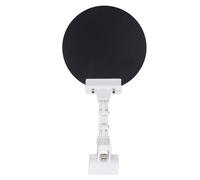 Clip On Welding Panel 16 cm Diameter Automatic Light Change Welding Blackout Panel for MIG TIG Stick Welding Guns with PP PA Material Portable Eye Protection (Blanche)