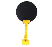 Clip On Welding Panel 16 cm Diameter Automatic Light Change Welding Blackout Panel for MIG TIG Stick Welding Guns with PP PA Material Portable Eye Protection (Jaune)