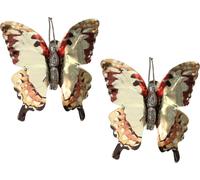 Clip Papillon Or Brillant 12 pcs - Décoration pour mariage, garden party, bricolage