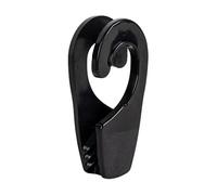 Clip Pare-Battage Bateau | Attache Rapide ABS pour Kayak/Yacht | Crochet 12cm pour Quai et Bateaux Gonflables | Installation 90° sans