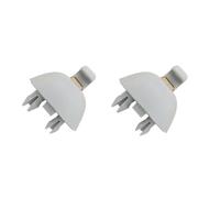 Clip Pare-Soleil Gris Pare-Soleil Intérieur Crochet Fixation pour Pare-Soleil pour Skoda pour Fabia pour Karoq pour Kodiaq pour Octavia pour Superb JUNOOS