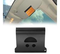 Clip Pare-Soleil pour Désodorisant Voiture pour Drift, Alliage d'Aluminium Clip de Pare-Soleil Noir Voiture Accessoire Auto Pratique Facile à Installer (Désodorisant Non Inclus)