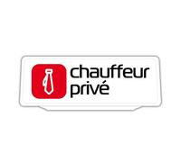 Clip Plaque Pare-Soleil Voiture Chauffeur Privé Rétro-Réfléchissant