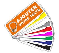 Clip Plaque Pare-Soleil Voiture Personnalisé Rétro-Réfléchissant
