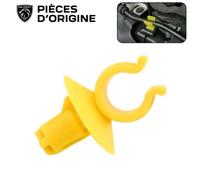 Clip plastique jaune pour le support du capot pour Citroen Peugeot Opel - 795059