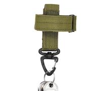 Clip Porte-Gants - Accessoire pour Ceinture de Service | Système de Fixation Rapide Boucle Métallique Polyvalent pour Sac à Bandoulière Veste Sac à Dos Corde et Clés, Vert de l'armée, Se référer à la