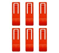 Clip pour Aileron De Planche À Pagaie - Sécurise La Fixation De La Base du Skeg | Goupille De Fixation pour Planche De Surf À Dégagement Rapide | Pack 6 Pièces + Mini Dimensions 4,7x1,7cm