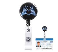 Clip pour badge rétractable, bobine de badge rétractable Étiquette de nom